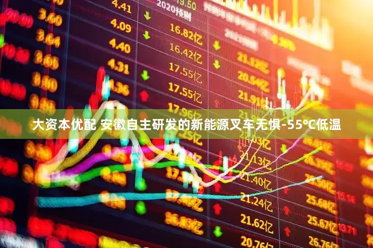 大资本优配 安徽自主研发的新能源叉车无惧-55℃低温